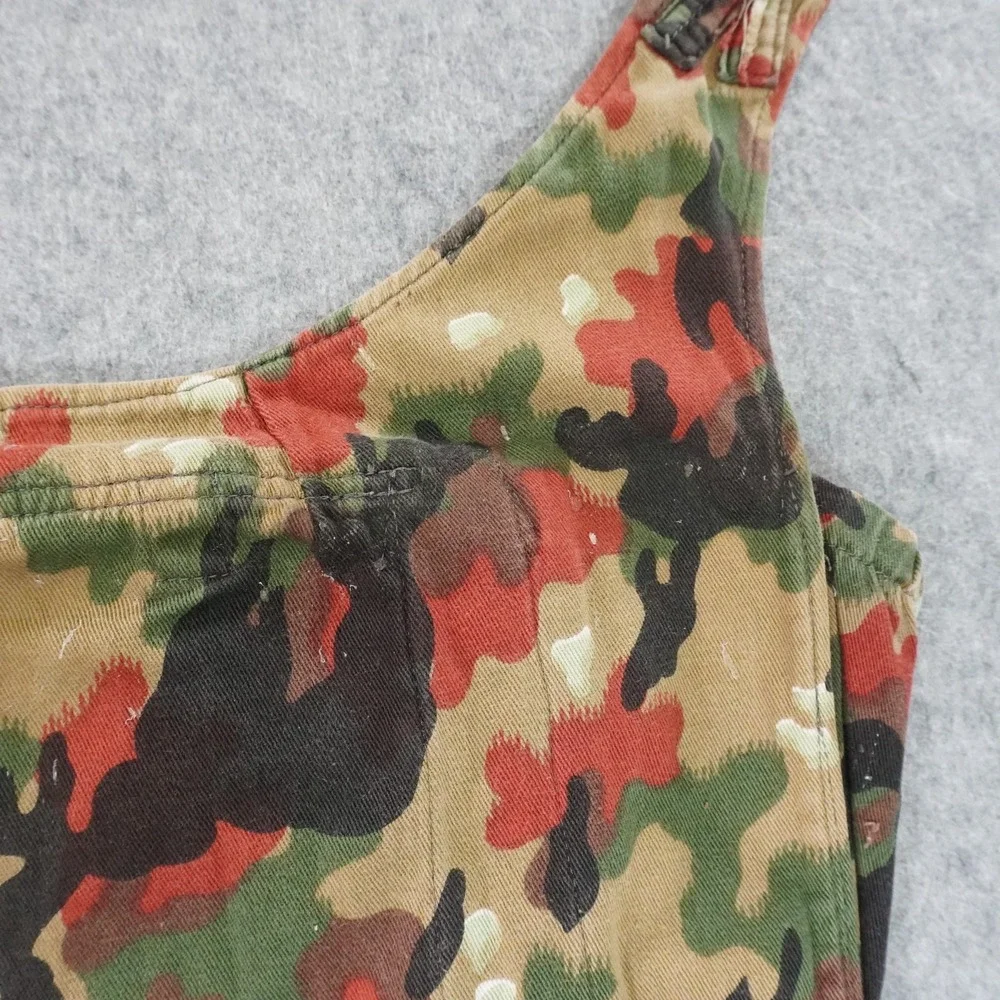 Swiss Army M70 Alpenflage Combat Pack Backpack Coat Jacket Attachment Distressed